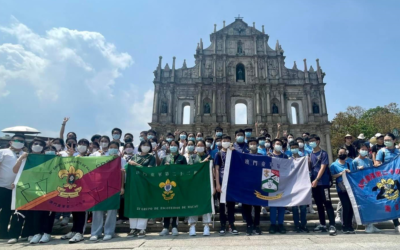 Visite des sites catholiques du patrimoine mondial de l’UNESCO et atelier sur l’insigne de compétence catholique, L’Association scoute de Macao