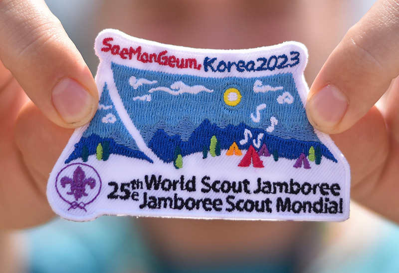Jamboree scout