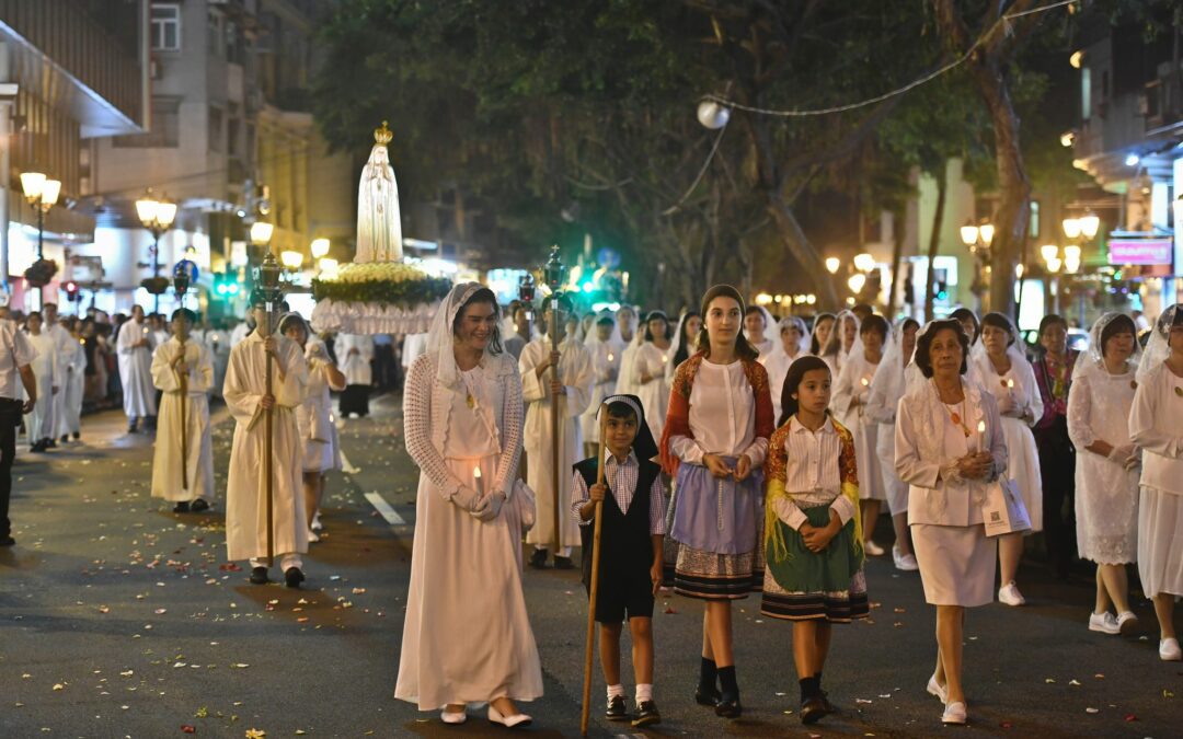 « Procession de Notre-Dame de Fatima » à Macao – Association Scoute de Macao